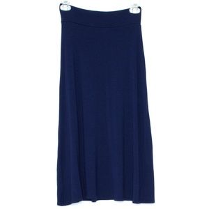 Free To Live Skirt Blue Medium 10-12 F2